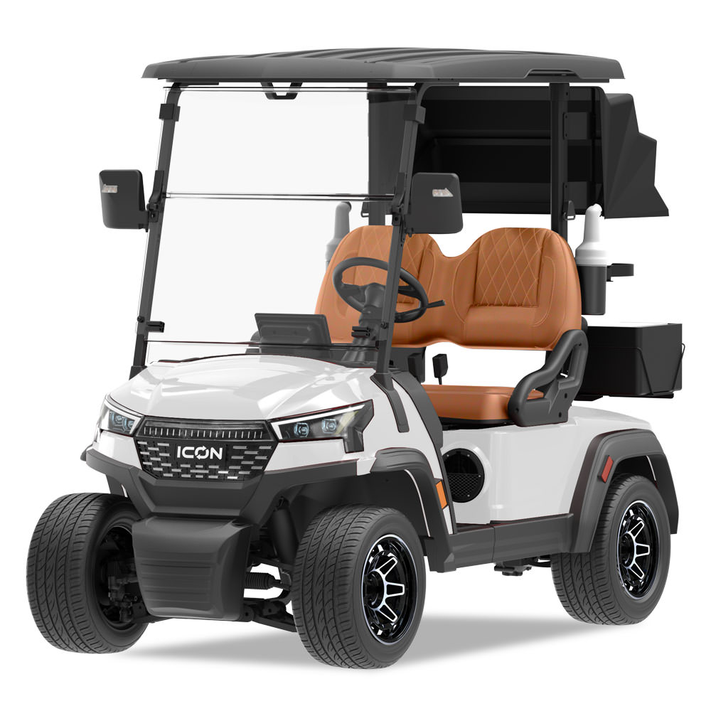 ICON i20X — White 2-passenger, studio shot